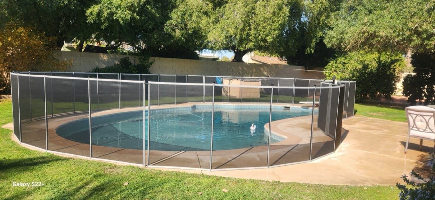 Pool fence installation — Clear Choice Pool Fence, Maricopa County AZ
